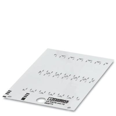 Phoenix Contact 0828773 US-WMTB (44X15) Adermarkering Montagemethode: Rijgen Markeringsvlak: 44 x 15 mm Wit Aantal markeringen: 120 10 stuk(s) Phoenix Contact 0828773 US-WMTB (44X15) Adermarkering Montagemethode: Rijgen Markeringsvlak: 44 x 15 mm Wit Aantal markeringen: 120 10 stuk(s)