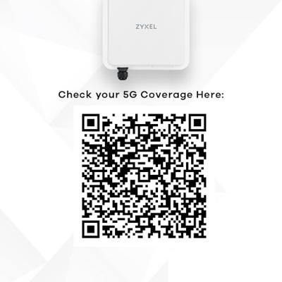 Zyxel 5G Outdoor-router met PoE | 4,67 Gbps datasnelheid | Nebula Cloud-beheer | 9 dBi richtingsantennes voor lange afstanden | IP68 geclassificeerd [Nebula FWA710]