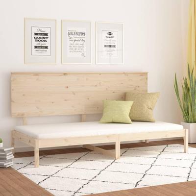 Slaapbank zonder matras 80x200 cm massief grenenhout