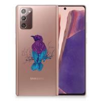 Samsung Note 20 Telefoonhoesje met Naam Merel - thumbnail