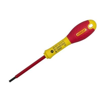 Stanley handgereedschap 1-65-411 Platte schroevendraaier - 3,5 x 75mm - 1-65-411 - thumbnail
