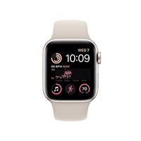 Refurbished Apple Watch SE 2022 GPS 40mm Sterrenlicht Licht gebruikt - thumbnail