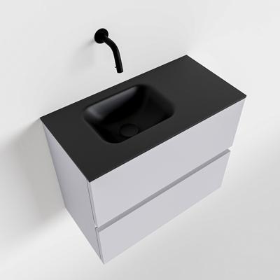 MONDIAZ ADA 60cm toiletmeubel cale. LEX wastafel urban links zonder kraangat