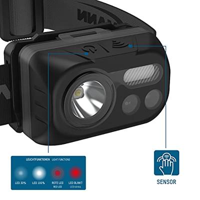 Ansmann HD230BS Hoofdlamp LED werkt op batterijen 230 lm Ansmann HD230BS Hoofdlamp LED werkt op batterijen 230 lm