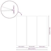 VidaXL Zwembad grondzeil zwart 396 x 396 x 0,1 cm niet-geweven stof - thumbnail