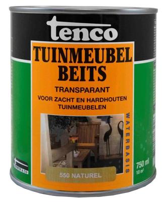 Tuinmeubelbeits naturel 550 0,75l verf/beits Tenco - Tenco Tuinmeubelbeits naturel 550 0,75l verf/beits Tenco - Tenco