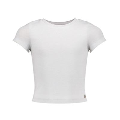 Frankie & Liberty Zomer top - glitter meisjes - zilver zand - Sare