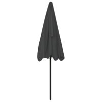 VidaXL Strandparasol 200x125 cm antracietkleurig - thumbnail