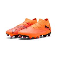 PUMA Future 8 Pro Gras / Kunstgras Voetbalschoenen (MG) Oranje Roze Zwart - thumbnail