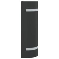 VidaXL Buitenwandlamp gegoten aluminium zwart - thumbnail