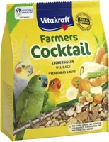 Vitakraft Farmers Cocktail groenten & noten voor papegaaien en grote parkieten 250g - thumbnail