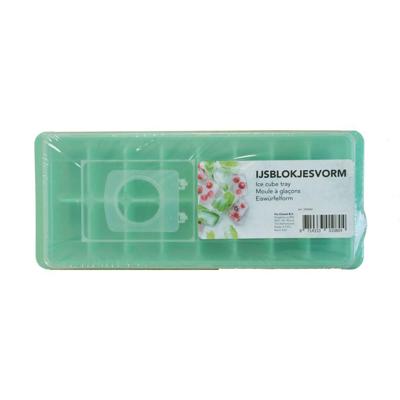 IJsblokjesmaker met Deksel Transparant/Groen