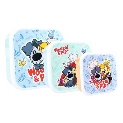 Vadobag Woezel & pip broodtrommel 3-in-1 fresh bites Vadobag Woezel & pip broodtrommel 3-in-1 fresh bites