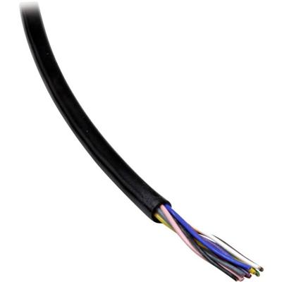 BKL Electronic 1506005/10 Datakabel Li12Y11Y 10 x 0.14 mm² Zwart 10 m