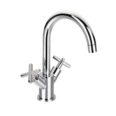 Keukenmengkraan Best Design New-Jax Twee Kruisgrepen 30,5 cm Chroom Keukenmengkraan Best Design New-Jax Twee Kruisgrepen 30,5 cm Chroom