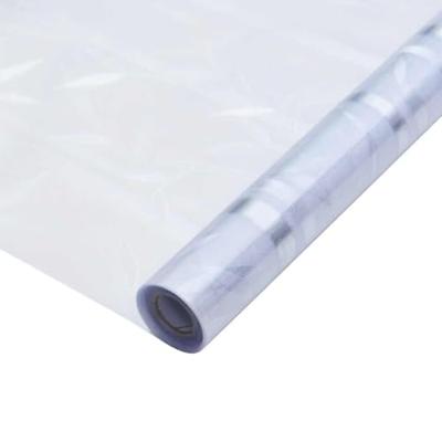 Raamfolies 4 st mat bamboepatroon PVC