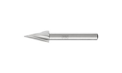 PFERD TOOLS 22423316 Freesstift HSS Spitse kegel Lengte 60 mm Afmeting, Ø 10 mm Werklengte 20 mm Schachtdiameter 6 mm 1 stuks