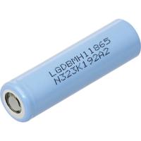 LG Chem INR18650MH1 Speciale oplaadbare batterij 18650 Geschikt voor hoge stroomsterktes Li-ion 3.7 V 3000 mAh 1 stuk(s) - thumbnail