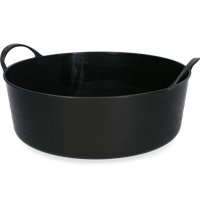 Emmer V-Trug Flexi Zwart 6 L - thumbnail