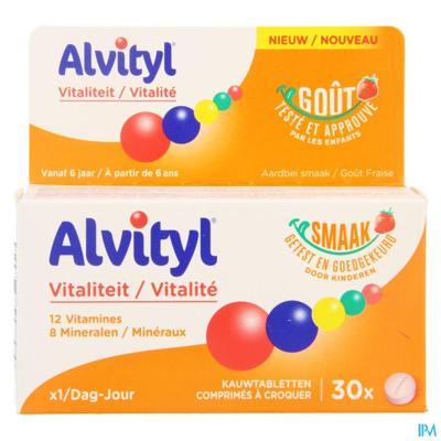 Alvityl Vitaliteit Kauwtabl 30