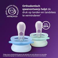 Set van 2 ultra zachte lolly's 1e leeftijd blauw - thumbnail