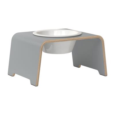 dogBar® Honden voerbar Single, grijs, Maat: M dogBar® Honden voerbar Single, grijs, Maat: M