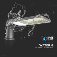 V-TAC VT-105ST 23620 LED-straatlantaarn Energielabel: E (A - G) LED LED vast ingebouwd 100 W Grijs - thumbnail