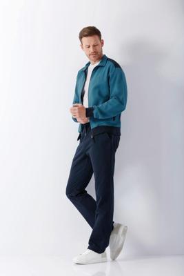 Hajo heren huispak blauw Hajo heren huispak blauw