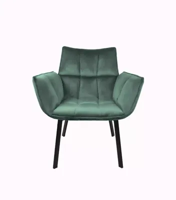 Loungestoel MRS Groen Velvet Loungestoel MRS Groen Velvet