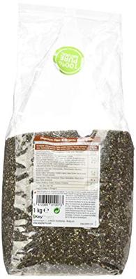 Biotona Black chia raw seeds bio 1 Kilogram