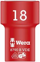 Wera 8790 B Zyklop VDE doppen, geïsoleerd, voorzien van 3/8" aandrijving, 18.0 x 46.0 mm - 1 stuk(s) - 05004962001 - thumbnail