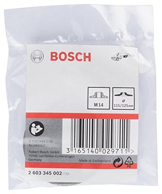 Bosch Accessoires Ronde moer met flensschroefdraad M 14 115/125 mm 1st - 2603345002 Bosch Accessoires Ronde moer met flensschroefdraad M 14 115/125 mm 1st - 2603345002