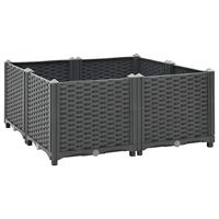 VidaXL Plantenbak verhoogd 80x80x38 cm polypropyleen - thumbnail