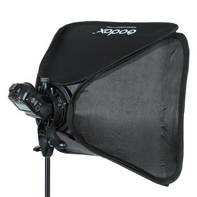 Godox S-bracket Bowens + Softbox 60x60cm + Grid