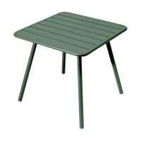 Fermob Luxembourg tuintafel vierpoot 80x80 cm Cedar Green - thumbnail