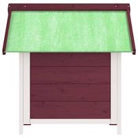 VidaXL Hondenhok 65x65x61,5 cm massief grenenhout mokkakleurig - thumbnail