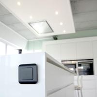 DiO Draadloze wand schakelaar enkel zwart - 6960116 - thumbnail