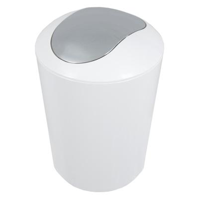 Afvalemmer Differnz Paris 8 Liter Swing Wit Differnz Afvalemmer Differnz Paris 8 Liter Swing Wit Differnz