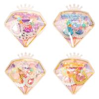 Jono Toys Diamant opbergdoosje met sieraden, 7dlg - thumbnail