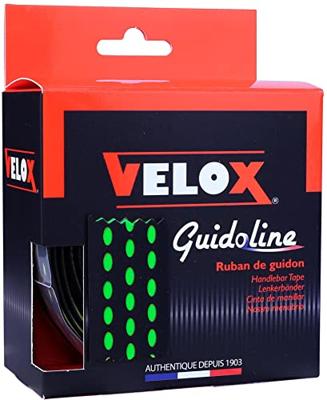 Velox stuurtape bi-color 3.0 zwart/rood (2st)
