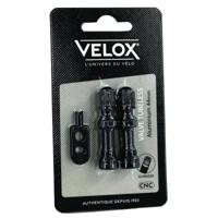 Velox ventiel tubeless schrader 44mm alu zwart (2st) - thumbnail