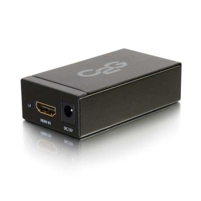C2G HDMI Vrouwelijke naar DisplayPort-Vrouwelijke Adapter Converter met Voedingsadapter