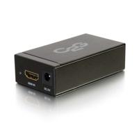 C2G HDMI Vrouwelijke naar DisplayPort-Vrouwelijke Adapter Converter met Voedingsadapter - thumbnail