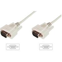 Digitus AK-610107-020-E 2m DSUB, 9-pin DSUB, 9-pin Beige seriële kabel - thumbnail