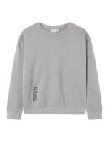 Name it winter sweater jongens - grijs - relaxed fit - NkmOrville - thumbnail
