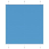 Pliss rolgordijn 120x150cm stofbreedte 119,4cm polyester blauw - thumbnail