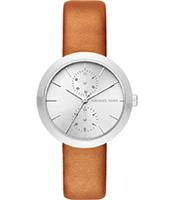 Horlogeband Michael Kors MK2573 Leder Bruin 18mm - thumbnail