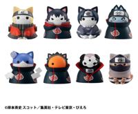 Naruto Shippuden Mega Cat Project Trading Figure Defense Battle of Village of Konoha! 3 cm Nyaruto! Blind Box Assortment (8) (re-run) - thumbnail