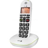 Doro witte dect draadloze telefoon zonder antwoordapparaat phoneeasy100w - thumbnail