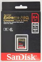 SanDisk Extreme Pro CFexpress® CFexpress-kaart Retail 64 GB - thumbnail